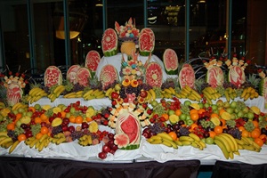 Fruit and Vegetable Carvings