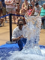Ice Carving Demonstration