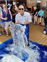 Ice Carving Demonstration